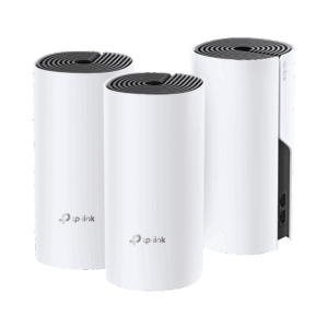 KIT 3 Routers Inalámbricos MESH Interior para Hogar / Doble Banda Wi-Fi 5 AC1200 Mbps / 2 Puerto Gigabit WAN/LAN / 2 Antenas Internas / Administración Mediante la App Deco (iOS, Android)