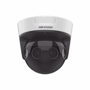 PanoVu Series / Vista Panorámica 180° / 8 Megapixel en Total / 4 Lentes 2.8 mm (2 Megapixel) / 20 mts IR EXIR / Exterior IP67 / IK10 / 12 Vcc / PoE+ / MicroSD