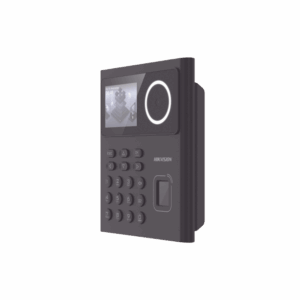 Terminal Min Moe WiFi con Batería de Respaldo / Administrable por Smartphone o Nube /  Acceso y Asistencia /  Huella, Facial y Tarjetas MIFARE /  500 rostros y 1,000 Huellas y Tarjetas / Detección de Cubrebocas / HikConnect / HIK-IA