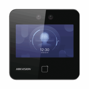 Terminal Min Moe WiFi / Touch de Reconocimiento Facial Ultra Rápido para ASISTENCIA y Control de ACCESO / 1500 Rostros y 3,000 tarjetas /  Lee códigos QR / Videoportero / Detección de Cubrebocas / SIP Estandar / HIK-IA