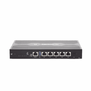 EdgeRouter 6 PoE pasivo 24 V, con 5 puertos 10/100/1000 Mbps + 1 puerto SFP, con funciones avanzadas de ruteo