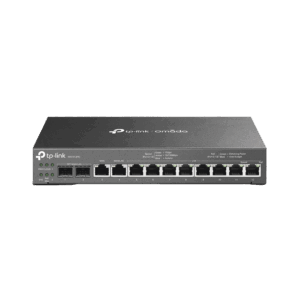 Router Omada VPN / SDN Multi-WAN 1G / Switch con PoE y Controlador  / 2 puerto WAN/LAN SFP 1G / 1 Puerto RJ45 WAN / 1 Puerto WAN/LAN RJ45 / 8 Puertos PoE+ LAN RJ45 /  24,980 Sesiones Concurrentes / Administración por Controlador Omada o Stand-Alone