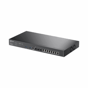 Router Omada VPN /  SDN Multi-WAN 10G / 1 Puerto WAN SFP+ 10G / 1 Puerto WAN/LAN SFP+ 10G / 1 Puerto WAN/LAN SFP 1G / 8 puertos LAN/WAN 1G / 2 Puertos USB / 2.3 Millones Sesiones Concurrentes / Administración Centralizada OMADA SDN.