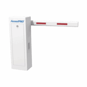 Kit de Barrera Vehicular Derecha con Brazo Telescópico / Soporta brazo Telescópico de hasta 6 metros / Tiempo de Apertura 6 segundos