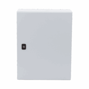 Gabinete de Uso Exterior NEMA 4/12; IP66; IK10, 500 x 400 x 260 mm, De Acero, Color Gris Claro