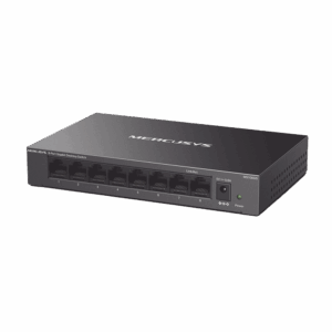 Switch NO Administrable / Para escritorio / Carcasa de Metal / 8 puertos 10/100/1000 Mbps / Diseño Compacto / Plug and Play