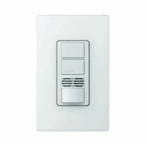 Interruptor con Sensor de Ocupación, Doble Tecnología Para Detección de Movimiento, Color Blanco