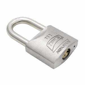 Candado Metálico de Gancho Largo / Llave PH-32 para 4 pernos de combinación / Cuenta con barreno para salida de agua.