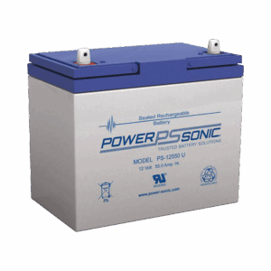 Batería 12V, 55AH, Para Respaldo, Tecnologías AGM/VRLA, 5 Años Vida Útil, Terminales U, Reconocida UL