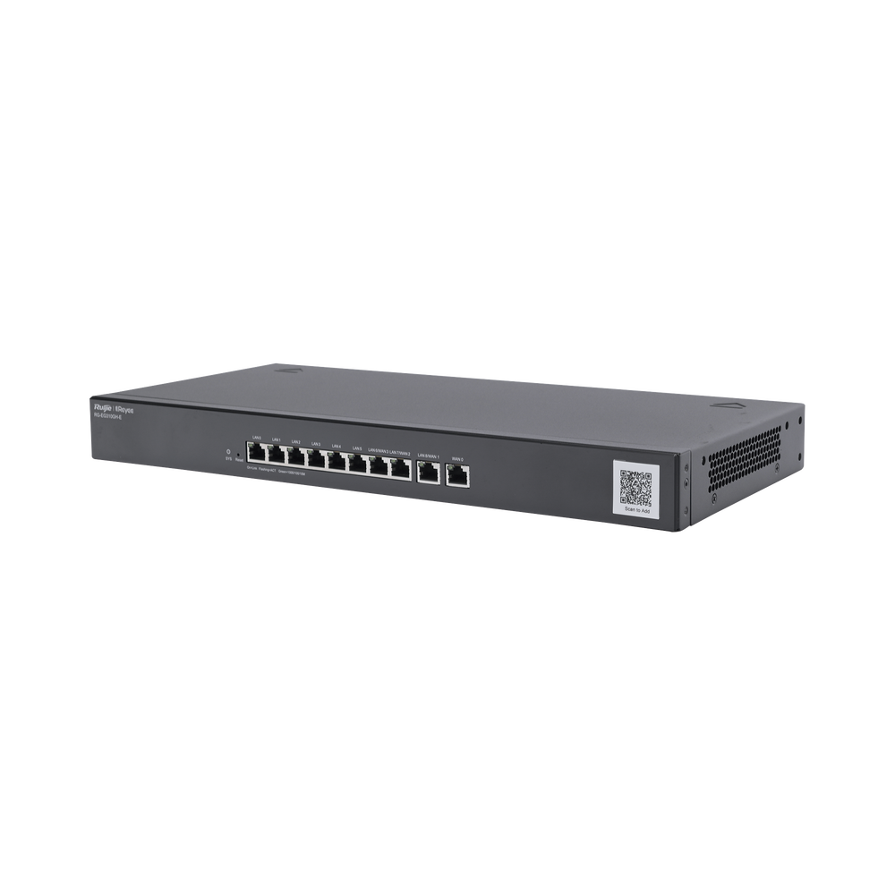Router Balanceador con Función SD-WAN, 6 puertos LAN y 3 puertos LAN/WAN gigabit y 1 Puerto WAN gigabit, hasta 350 clientes con desempeño de hasta 1.5 Gbps