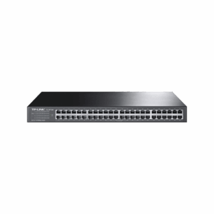 Switch no administrable de 48 puertos 10/100 Mbps para montaje en rack