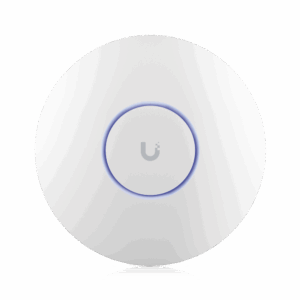 Punto de Acceso UniFi WiFi 6E Enterprise, alta densidad, hasta 600 usuarios, Mu-MIMO 4x4, bandas 2.4/5/6 Ghz, (1) puerto RJ45 2.5G (POE+ no incluido)
