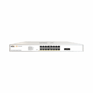Switch Administrable PoE  / 16 puertos PoE af/at Gigabit /  2 x SFP Gigabit / Administración Cloud Gratuita / Presupuesto 240 W