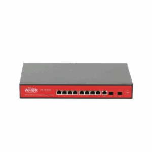Switch Administrable Capa 2 de 8 puertos 10/100/1000 PoEaf/at + 2 x SFP Gigabit, con respaldo para energía solar