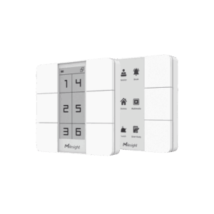 Panel Inteligente con Botones Programables y Display Digital para Automatización LoRaWAN