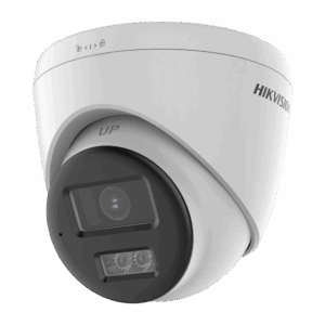 [Audio Bidireccional + Sirena & Estrobo + Dual Light + ColorVu] Turret TURBOHD 4K (8 Megapixel)  / Lente 2.8 mm / 40 mts IR EXIR + 40 mts Luz Blanca / Sirena / Micrófono y Bocina Integrado / Exterior IP67 / dWDR