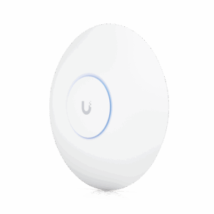 Access Point UniFi U7 Pro Max con 8 streams espaciales / para Techo o Pared / Tribanda (2.4/5/6GHz) / Radio Dedicado a Escaneo Espectral / Puerto 2.5 GbE / +500 clientes / POE+ (No incluido) / Para alta densidad de usuarios en escenarios exigentes