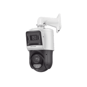[TandemVu] Domo PTZ IP 4 Megapixel con Cámara Fija 4 Megapixel / 25X Zoom / 100 mts IR + 30 mts Luz Blanca / IP67 / ACUSENSE / PoE+ / 2 Micrófonos Integrados y Bocina / Alerta Audible y Luz Estroboscopica / Alarmas I/O / DARKFIGHTER / Micro