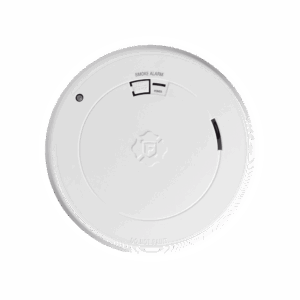 Alarma de Humo First Alert SM210L / Sensor Fotoelectrico / Batería de Litio Sellada de 10 Años / Luz de Seguridad / Rango de Temperatura 4.4°C a 37.8°C/ Cumple UL217, CSFM, NFPA 72, NFPA 101, ICC