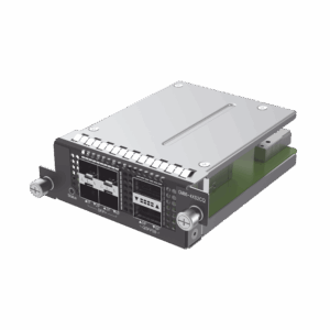RG-CS85 series switch  expansion cards，4 x 10G BASE-X SFP+Ports, 2 x 100G BASE-X QSFP28 ports