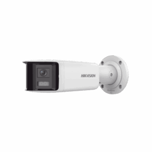 [FlexVu] [PROTECCIÓN ACTIVA] Bala IP 4 Megapixel / 2 Lentes de Lente 2.8 mm (Imagen Panorámica 180°) / 40 mts IR / Exterior IP67 / Luz Intermitente y Alerta de Audio / Audio Bidireccional / ACUSENSE / WDR 120 dB / Micro SD