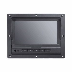 Monitor y Botones de 7" LCD / Compatible con DVR Móvil HIKVISION / Conector Tipo Aviación