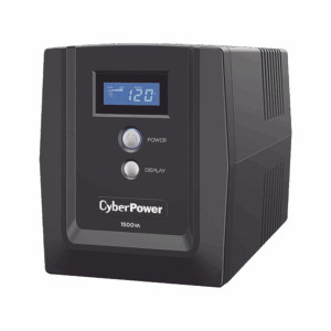 UPS de 1500 VA/900 W, Topología Línea Interactiva, Entrada 120 Vca NEMA 5-15P, y 8 Salidas NEMA 5-15R, Con Regulador de Voltaje (AVR)