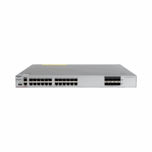 Switch Core Administrable Capa 3 con 24 puertos Gigabit + 8 SFP+ para fibra 10Gb, gestión gratuita desde la nube.