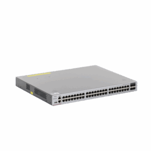 Switch Core Administrable Capa 3 con 48 puertos Gigabit + 4 SFP+ para fibra 10Gb, gestión gratuita desde la nube.
