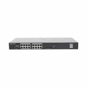 Switch PoE+ No Administrable con 18 Puertos Gigabit y 2 Uplinks Gigabit hasta 247 Watts