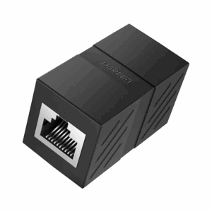 Acoplador (Extensor de Cable Ethernet RJ45 a RJ45) | 1000Mbps | Compatibilidad con Cat7 Cat6A Cat6 Cat5e | Compatible con POE | Ignífugo | ABS