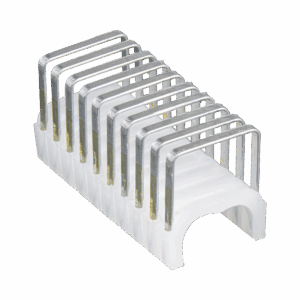 Paquete de 300 Grapas con Aislamiento,  para Cables NM (Romex®) como 14/3, 14/3G, 12/3 y otros cables de hasta 11/32'' × 19/32'' (9 mm × 15 mm).