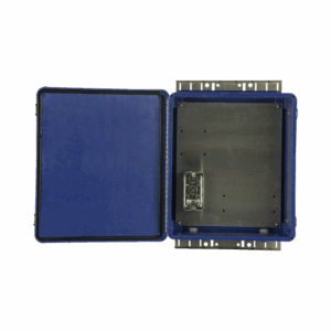 Gabinete de Seguridad para Wireless, NEMA 4X, IP66, de 356 x 305 x 152 mm, Color Azul