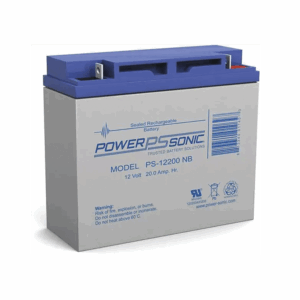 Batería 12V, 20AH, Para Respaldo, Tecnologías AGM/VRLA, 5 Años Vida Útil, Terminales NB2, Reconocida UL