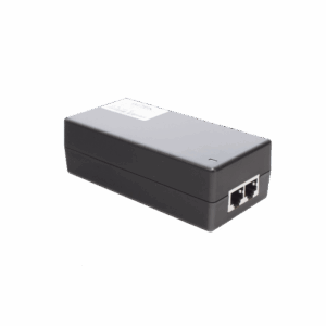 Inyector Hi-PoE 60 W Gigabit / Alimenta Equipos PoE 802.3 af Hasta 15W - PoE at Hasta 30W - PoE bt Hasta 60W / Instalación Para Interior / Alcance de Hasta 100 metros / Plug and Play / No se Necesita Configurar