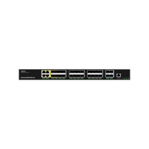 Switch de Agregación Capa 3 / 4 Puertos Gigabit Ethernet / 24 Puertos Gigabit SFP / 4 Puertos 10Gigabit SFP+ / QoS Integrada / Soporte IPv6 e IPv4 / Seguridad Avanzada / Stacking /