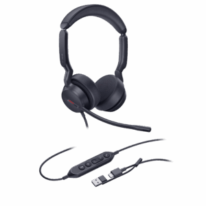 Diadema Alámbrica UH44 Dual UC de Yealink con Conectividad USB-C/A y Amplia Compatibilidad